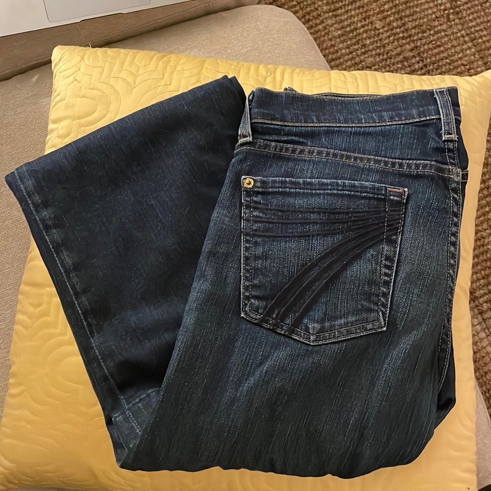7 for all mankind Flare Blue Jeans